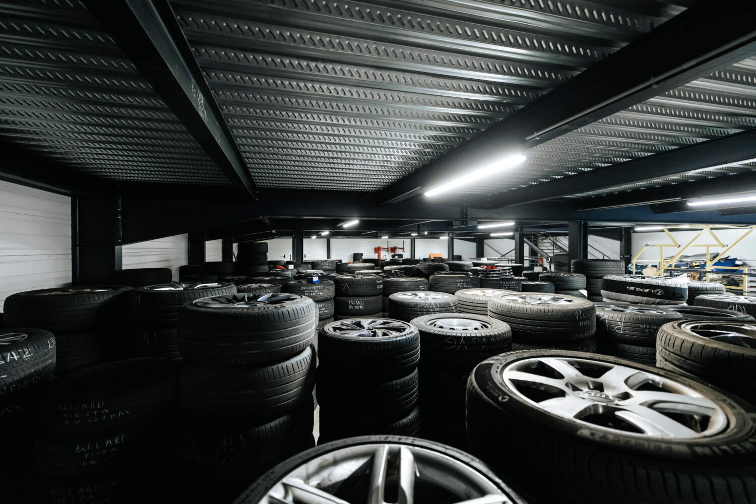 Photo de pneus de voitures